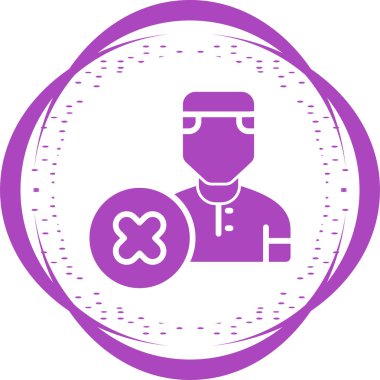user icon, vector illustration simple design