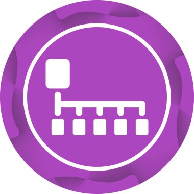 Kart Sıralama Web simgesi vektör çizimi