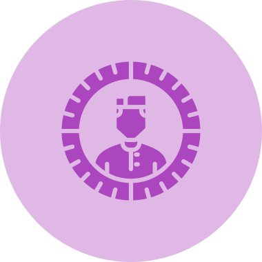 hedef simge, vektör illüstrasyonu basit tasarım