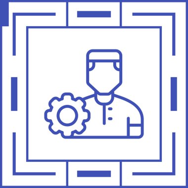 user icon, vector illustration simple design