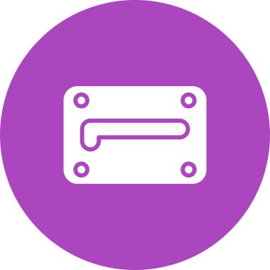 SATA kablo simgesinin web illüstrasyonu