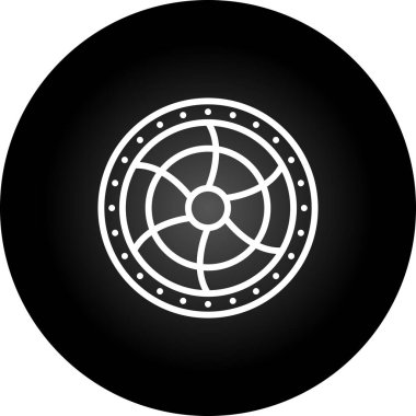 Daha serin ağ simgesi vektör illüstrasyonu