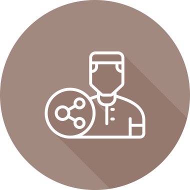 user icon, vector illustration simple design