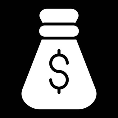 Dolarlık işaretli çuval, ağ simgesi 