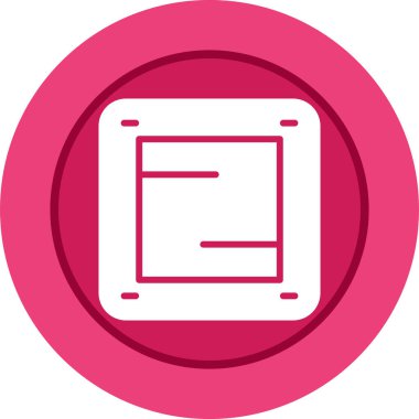 Ana kart web simgesi vektör illüstrasyonu