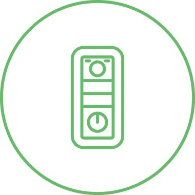 masaüstü web simgesi vektör çizimi