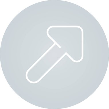 ok simgesi, vektör illüstrasyonu  