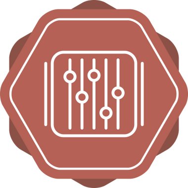 Kaydırma simgesi, beyaz arkaplanda izole edilmiş web simgesi 