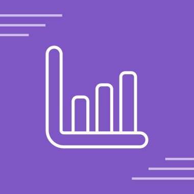 Grafik Tarihi web simgesi, vektör illüstrasyonu 