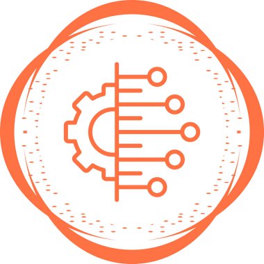 Veri Entegrasyonu simgesi, vektör illüstrasyonu 