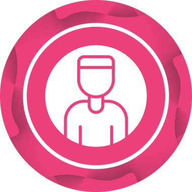 kullanıcı avatar simgesi vektör çizimi