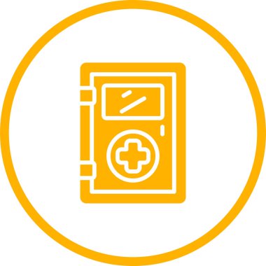 Kapı simgesinin vektör illüstrasyonu