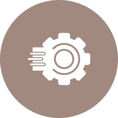 Beyaz arkaplanda hızlı yanıt simgesi izole edildi 