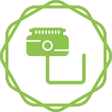 Fiş. Web basit illüstrasyonu