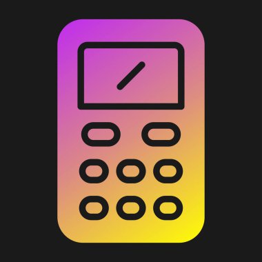 Eski Mobil vektör resimleme 