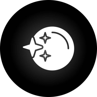 İnci Web simgesi, basit vektör illüstrasyonu