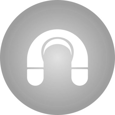 Şişirilebilir Seyahat yastık simgesi, vektör illüstrasyonu