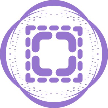 Büyütme Ağ simgesinin vektör illüstrasyonu