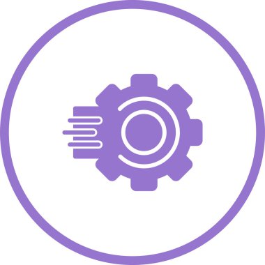 Beyaz arkaplanda hızlı yanıt simgesi izole edildi 