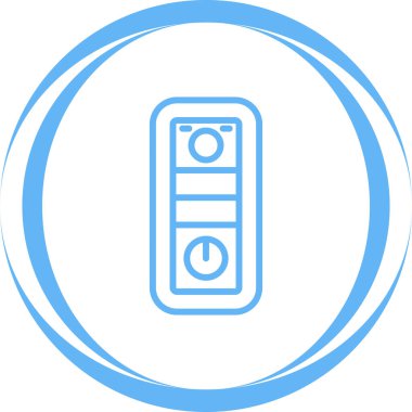 masaüstü web simgesi vektör çizimi