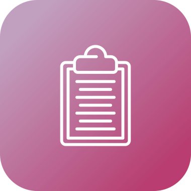 Pano. Web simgesi basit illüstrasyon 