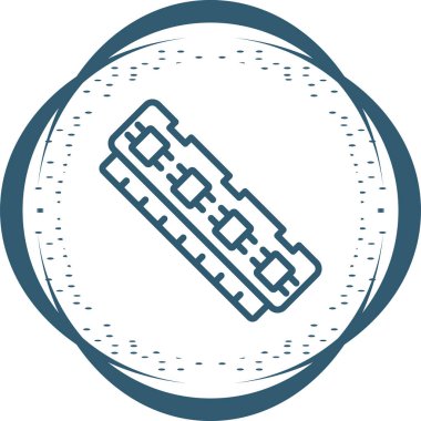 Teknoloji ve Bilgisayar Grafikleri Yüksek Performans Bellek Simgesi