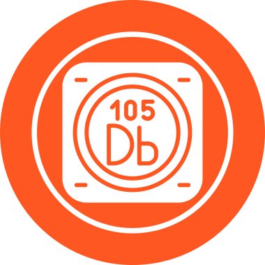 Kimyasal elementin web illüstrasyonu