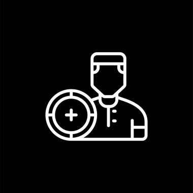 user icon, vector illustration simple design