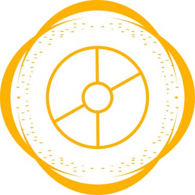 Disk modern simgesinin vektör illüstrasyonu