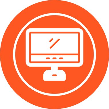 masaüstü web simgesi vektör çizimi