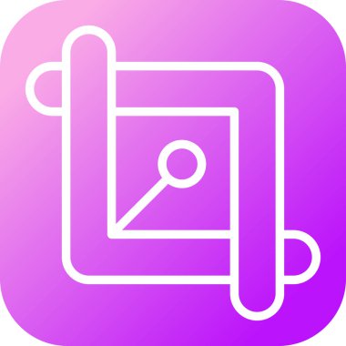 Ekin. Web simgesi basit illüstrasyon