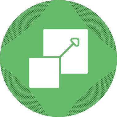 Uygulamalar ve web siteleri için ölçeklenebilirlik veya ölçeklenebilir sistem çizgisi resim vektörü simgesi
