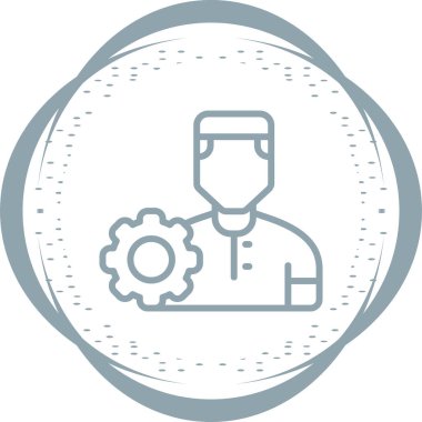 user icon, vector illustration simple design