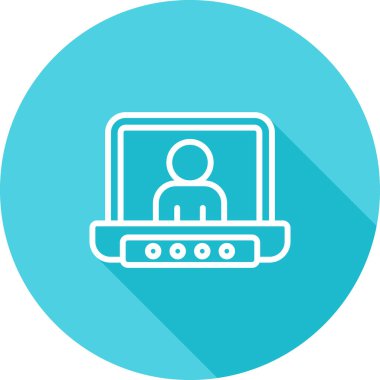 user icon, vector illustration simple design