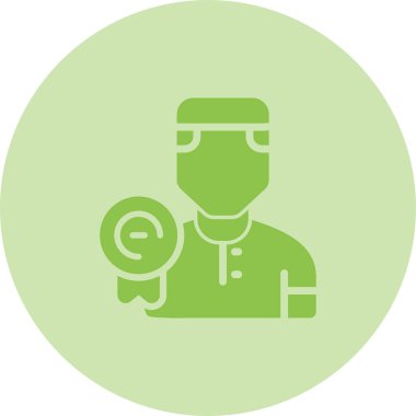 user icon, vector illustration simple design