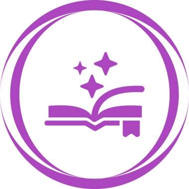 kitap simgesi, vektör illüstrasyonu 