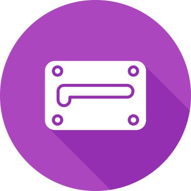 SATA kablo simgesinin web illüstrasyonu