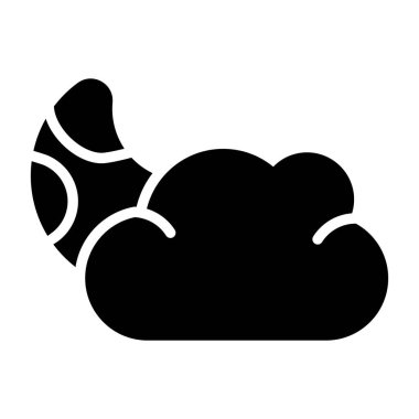 cloud web icon simple illustration