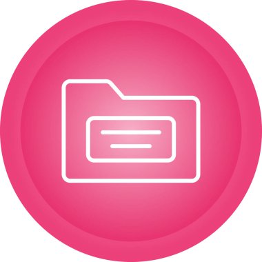 dosya dizini simgesi, vektör illüstrasyonu basit tasarım