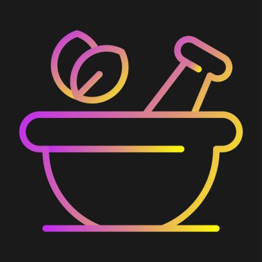 Bitkisel İlaç ikonu, Pestle ve havan topu