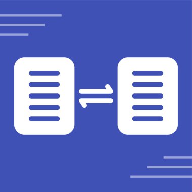 belge dosyaları ikon vektör illüstrasyonunu paylaşıyor 