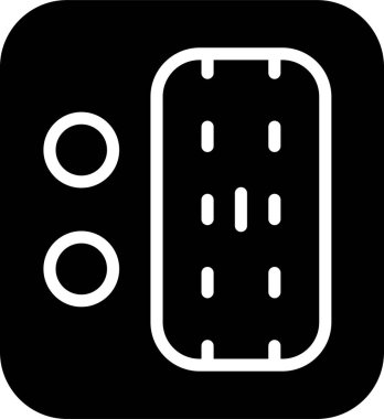 Ağ Eklenmiş Depolama Vektörü Simgesi Beyaz Arkaplanda İzole Edildi 