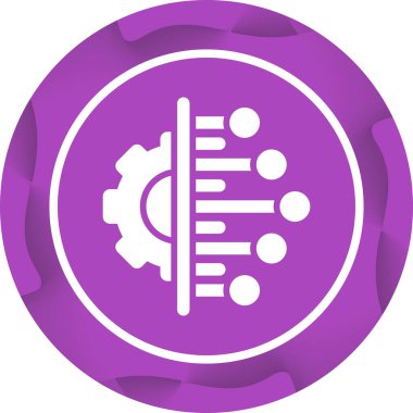 Veri Entegrasyonu simgesi, vektör illüstrasyonu 