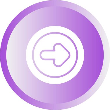 ok simgesi, web basit illüstrasyonu