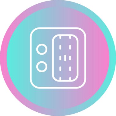 Ağ Eklenmiş Depolama Vektörü Simgesi Beyaz Arkaplanda İzole Edildi 