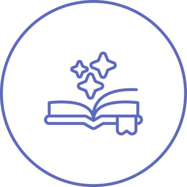 kitap simgesi, vektör illüstrasyonu 