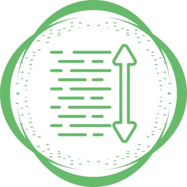 Boşluk Hizalama Simgesi. İçerik Biçimi ve Belge Düzenleme Kavramı