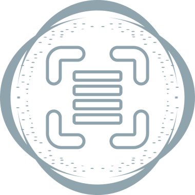 Beyaz arkaplanda haklı gösterilmiş simge izole edildi