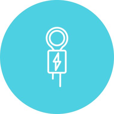 Kablo Birleştirici ağ ikonu vektör resimlemesini etkinleştir