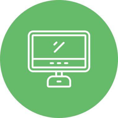 masaüstü web simgesi vektör çizimi